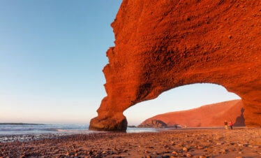 From Agadir: Legzira Red Cliffs & Tiznit Silver City Day Trip with Lunch